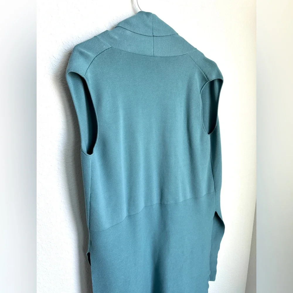 Lafayette 148 New York long‎ cardigan sleeveless NWOT Large